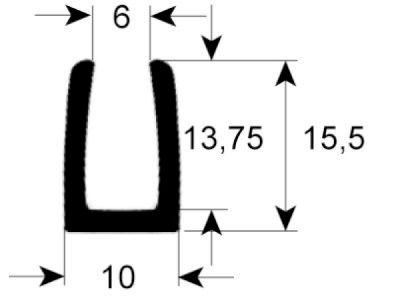 Rudepakning Profil 1610 IP  - VPE Metervare passer til  -