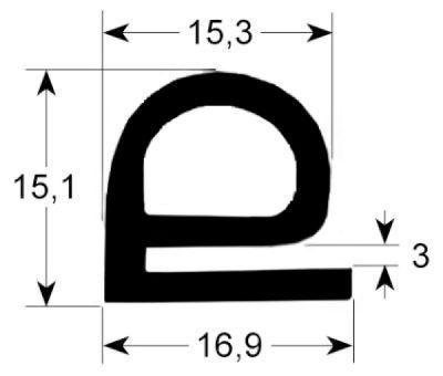 Lågepakning Profil 2220 VPE Metervare