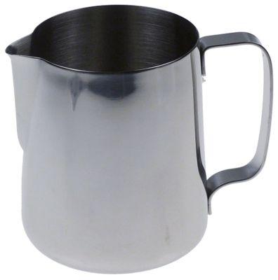 Mælkekande Rustfrit stål ø 105mm H 124mm  - Kapacitet 32oz Kapacitet 9l