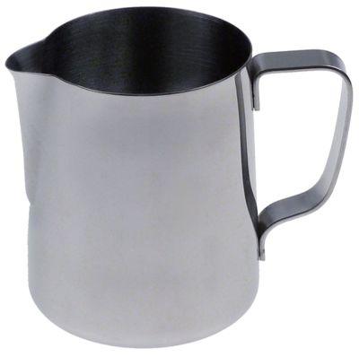 Mælkekande Rustfrit stål ø 105mm H 124mm PTFE-belagt Kapacitet 32oz Kapacitet 9l