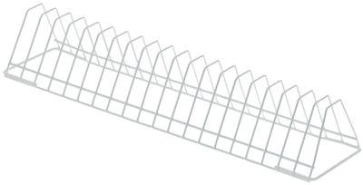 Tallerkenindsats L 405mm B 100mm H 75mm Tallerken 20