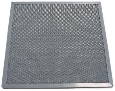 Fedtopsamlingsfilter Aluminium H 398mm B 398mm Ventilationsteknik Tykkelse 20mm Positioner 13