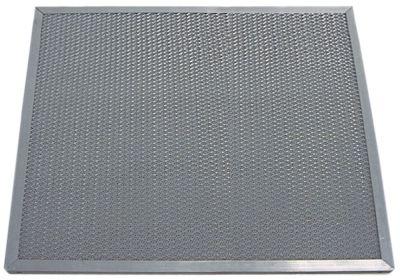 Fedtopsamlingsfilter Aluminium H 500mm B 500mm Ventilationsteknik Tykkelse 20mm Positioner 13