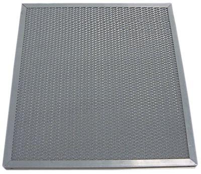 Fedtopsamlingsfilter Aluminium H 400mm B 500mm Ventilationsteknik Tykkelse 20mm Positioner 13