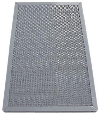 Fedtopsamlingsfilter Aluminium H 350mm B 500mm Ventilationsteknik Tykkelse 20mm Positioner 13