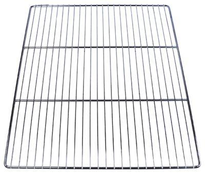 Gitterrist B 530mm D 650mm Rustfrit stål Trådtykkelse ramme 78mm