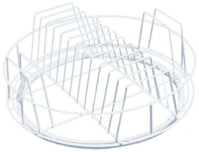Tallerkenkurv H 165mm Tallerken 16 UD ø 445mm Indføring ø 400mm til pizzatallerken