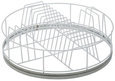 Tallerkenkurv H 175mm Tallerken 20 UD ø 535mm til pizzatallerken