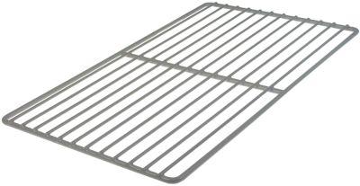 Gitterrist B 325mm D 530mm Stål med plastikbelægning grå passer til Køleskab