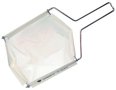 Oliefilter H 30mm L 475mm B 230mm Metalramme til friture VPE 1Stk.