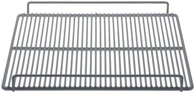 Gitterrist B 448mm D 453mm Stål hvid med anslag RILSAN belægning passer til Køleskab