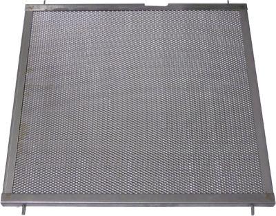 Fedtopsamlingsfilter CNS H 465mm B 520mm til emhætte Tykkelse 20mm Udvendige gitre 2