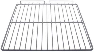 Gitterrist B 530mm D 550mm H 40mm RILSAN belægning grå Trådtykkelse ramme 85mm