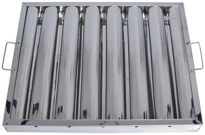 Flammebeskyttelsesfilter AISI 304 H 390mm B 490mm Tykkelse 48mm Størrelse tommer 16x20x2