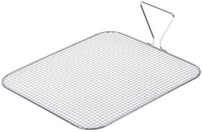 Panadesi L 332mm B 297mm Stål forkromet H 100mm til grill