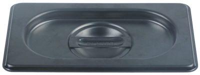 Dæksel CNS 18/10 H 23mm L 175mm B 107mm GN 1/9 D  -mm