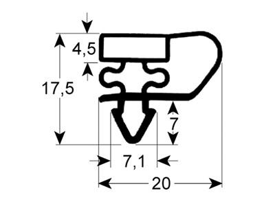 Pakning Profil 9153